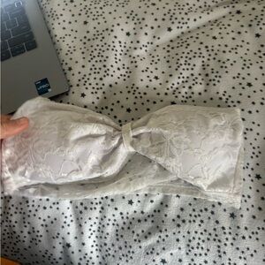 H&M White Bandeau Intimates